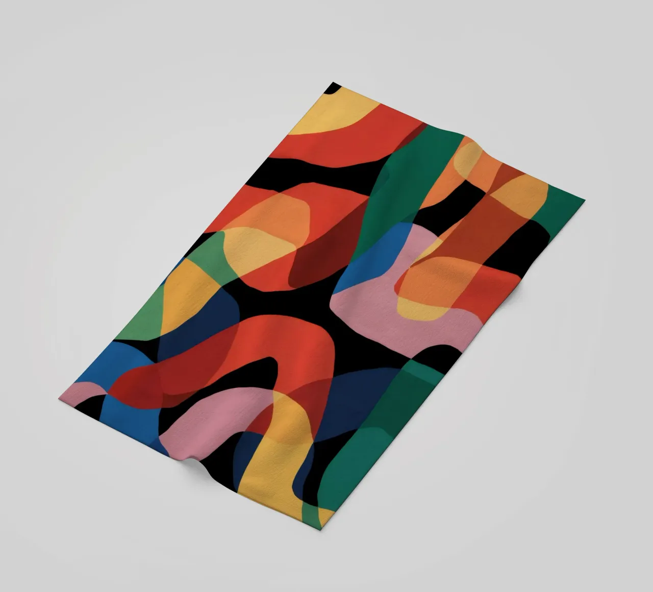 Danza di forma fluida telo mare da Line Fable