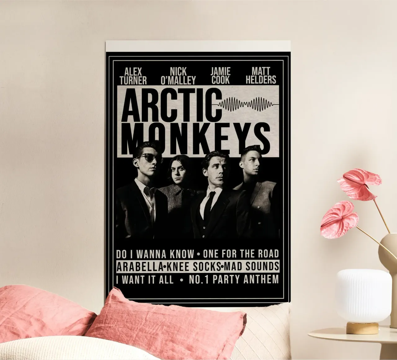 No. 1 Party Anthem Arctic Monkeys Concert carta hahnemühle da ASGONY