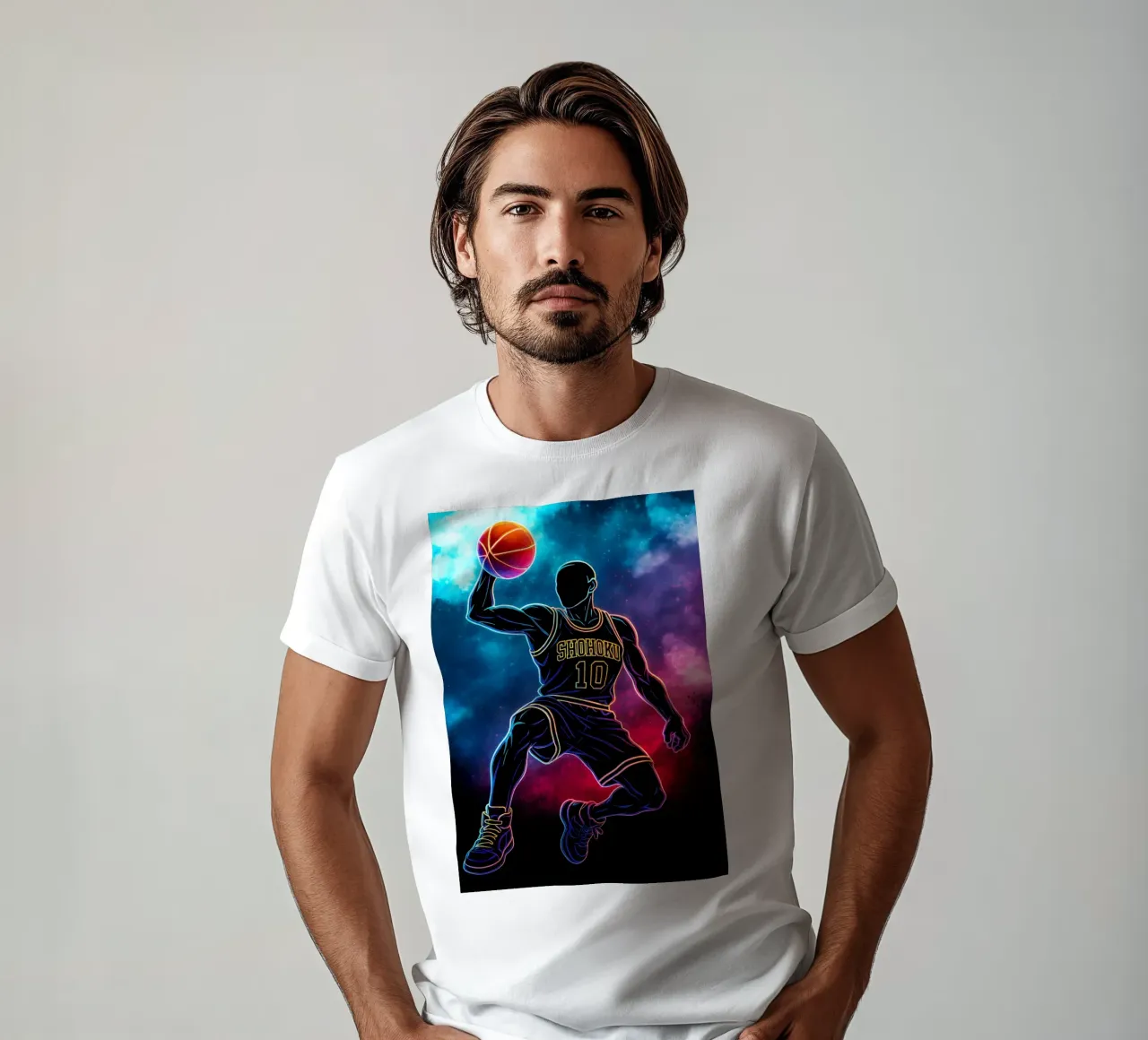Soul Of Slam Dunk Hanamichi Sakuragi t-shirt da DGSoulheroes