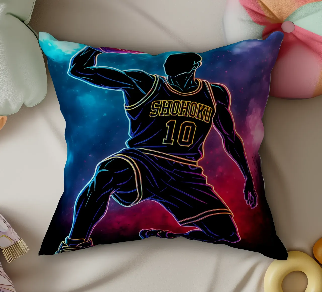 Soul Of Slam Dunk Hanamichi Sakuragi cuscino da DGSoulheroes