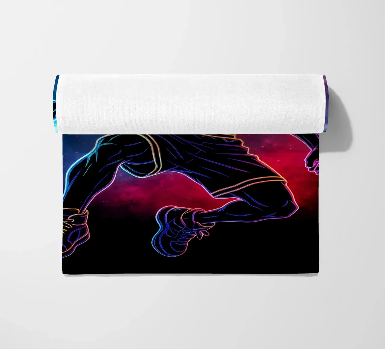 Soul Of Slam Dunk Hanamichi Sakuragi beach towel by DGSoulheroes