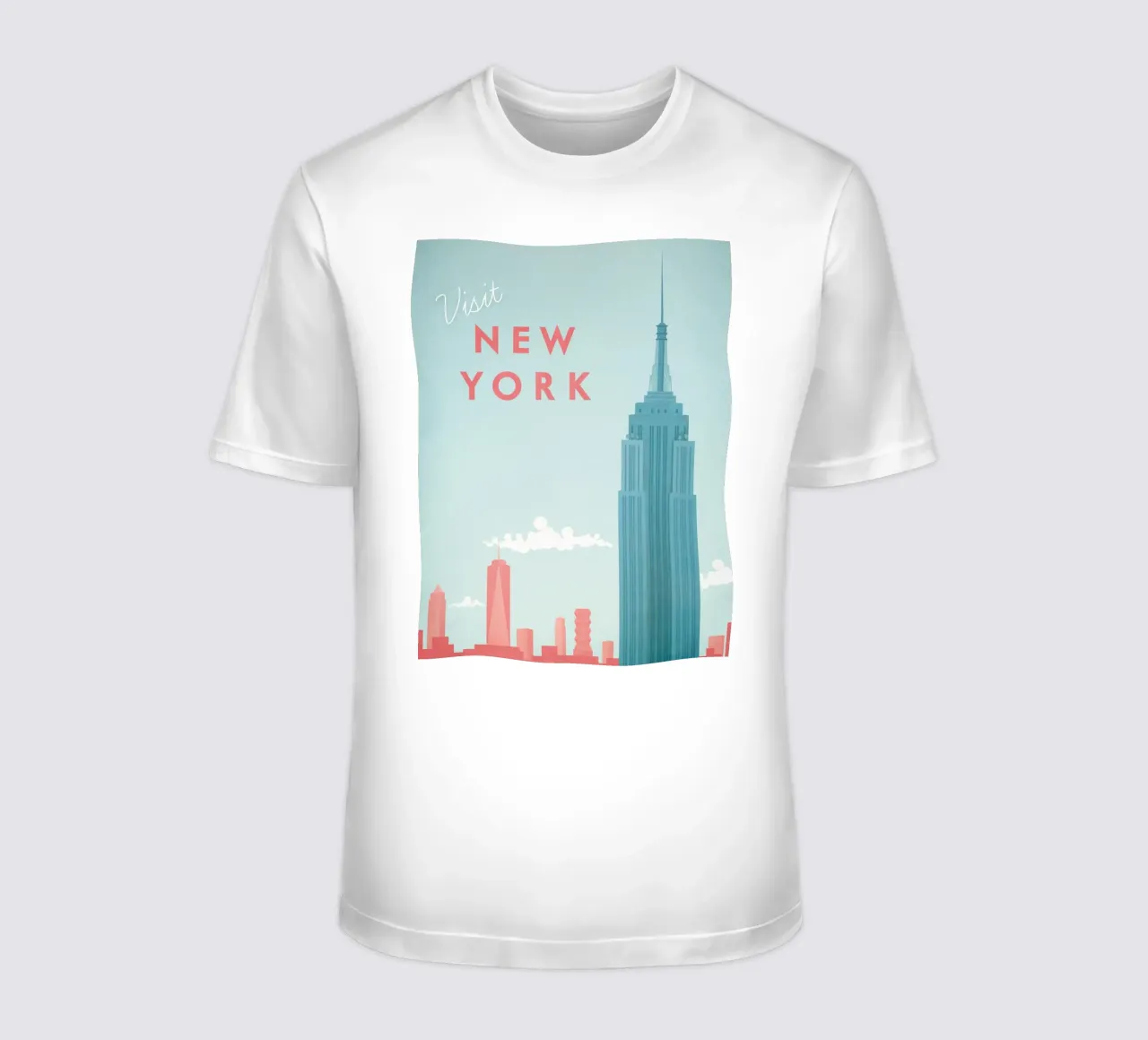 magnifici edifici della città t-shirt da damon store