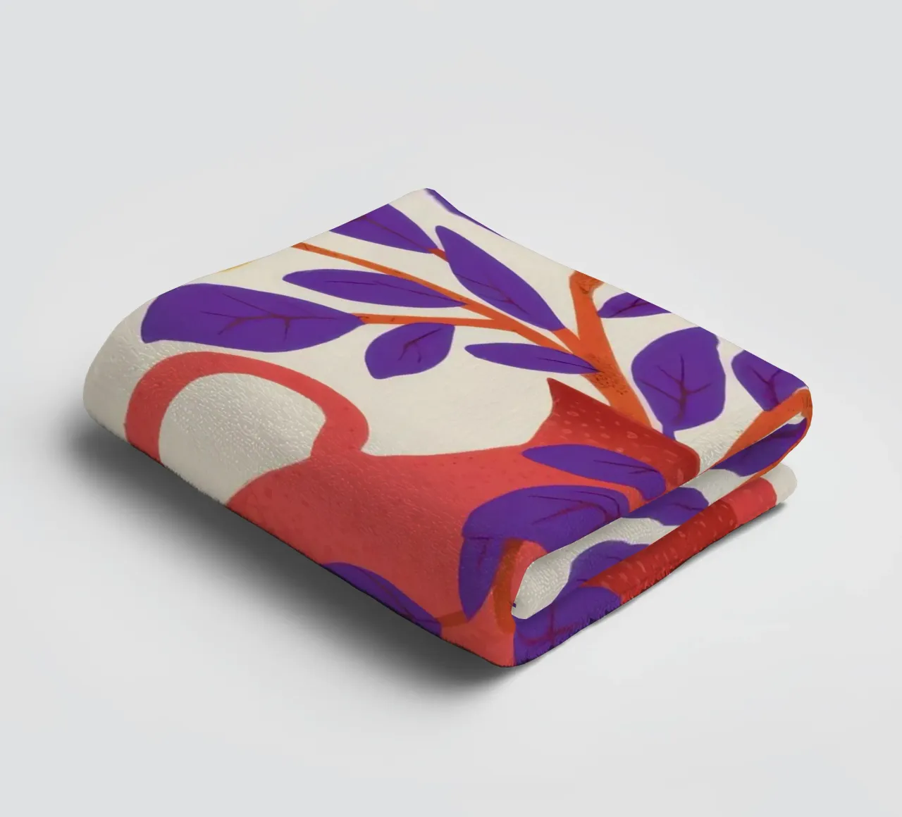 Bouquet di colori primari asciugamano da bagno da Line Fable