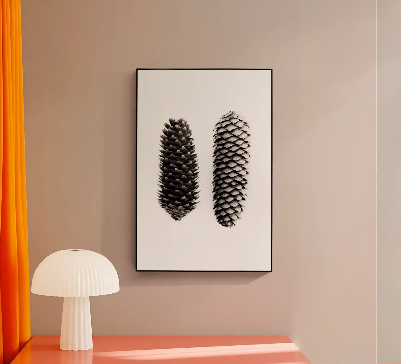 Pine Cones 3 Acryl-Glas von Mareike Böhmer Photography