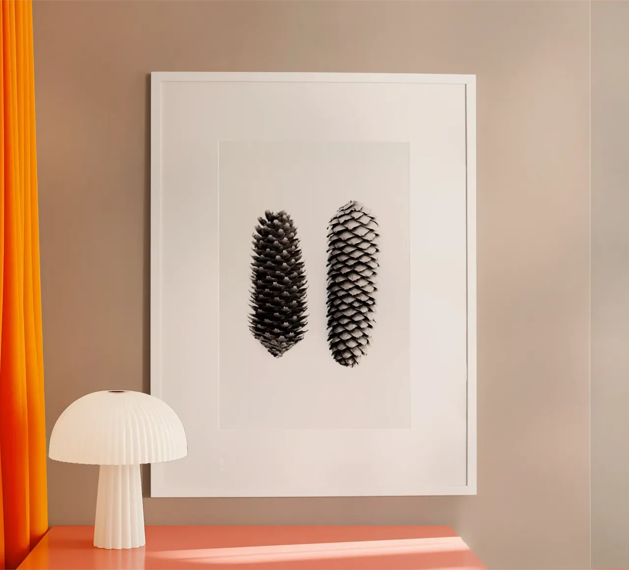 Pine Cones 3 carta hahnemühle da Mareike Böhmer Photography
