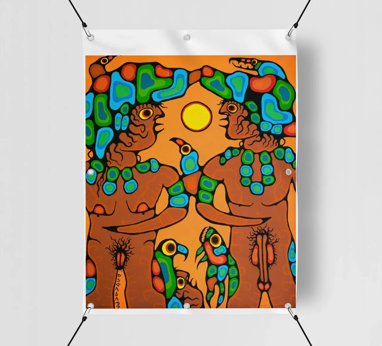 Nonno Bambini telo in pvc da ARTMAIACREATION
