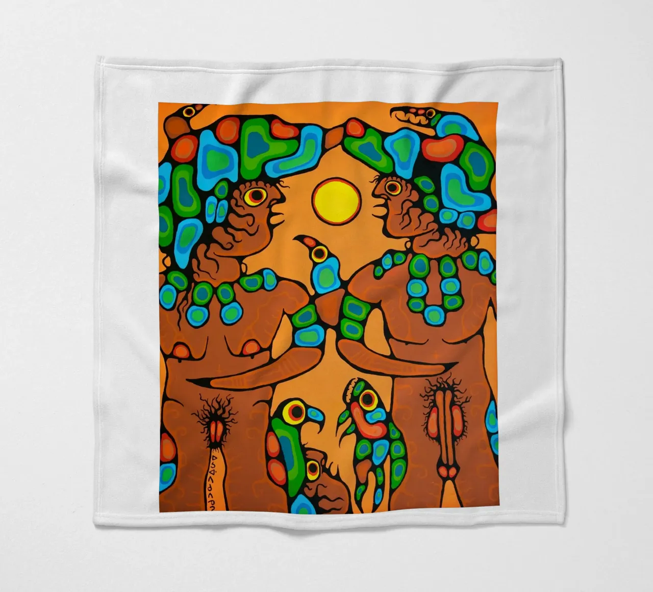 Nonno Bambini coperta in pile da ARTMAIACREATION