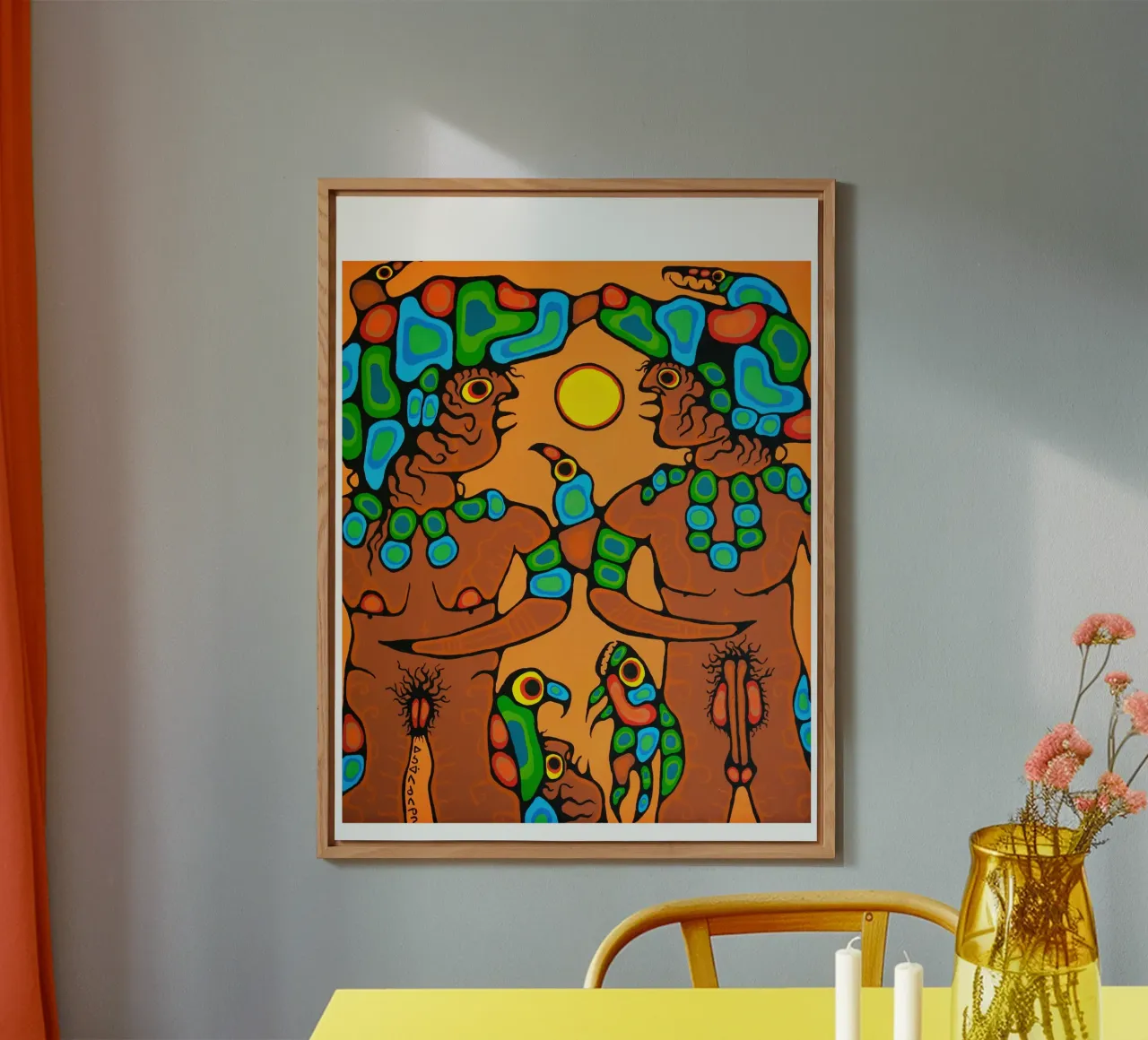 Nonno Bambini alluminio dibond da ARTMAIACREATION