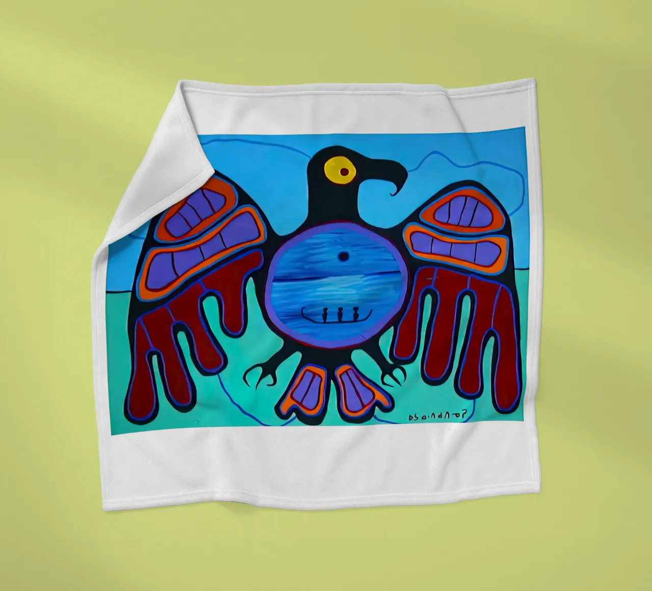 Lago Nippgon coperta in pile da ARTMAIACREATION