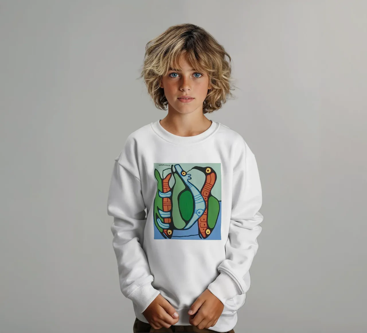 Guardarsi l'un l'altro felpa bambino da ARTMAIACREATION