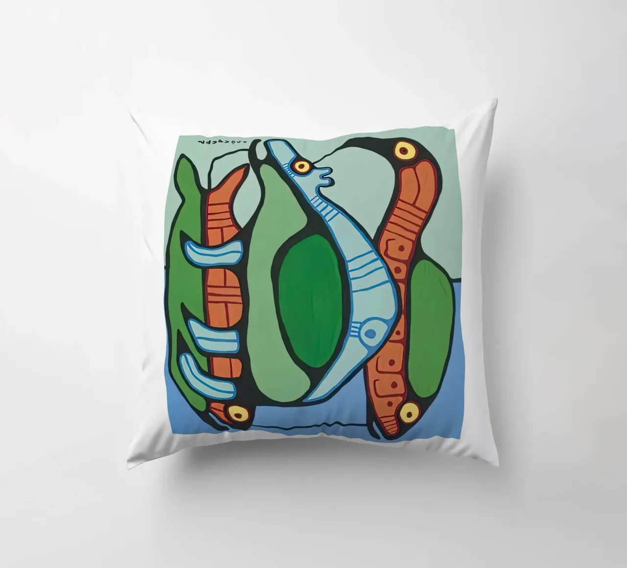Guardarsi l'un l'altro cuscino da ARTMAIACREATION