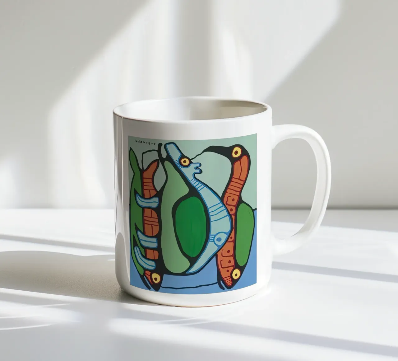 Guardarsi l'un l'altro tazza in ceramica da ARTMAIACREATION