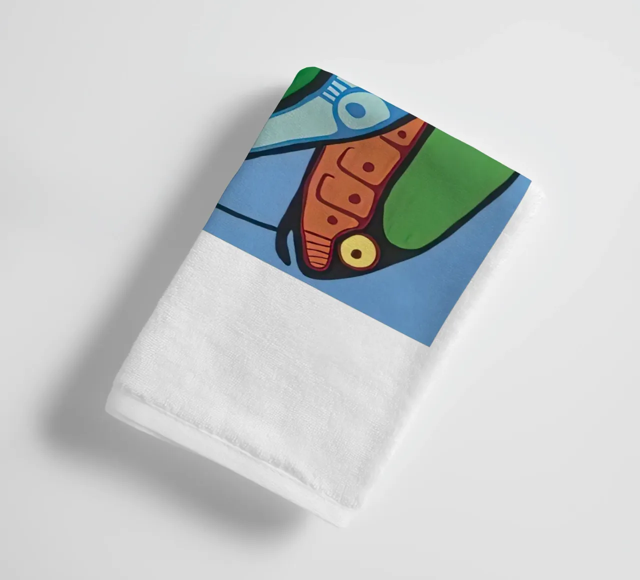 Mirarse los unos a los otros toalla de baño de ARTMAIACREATION