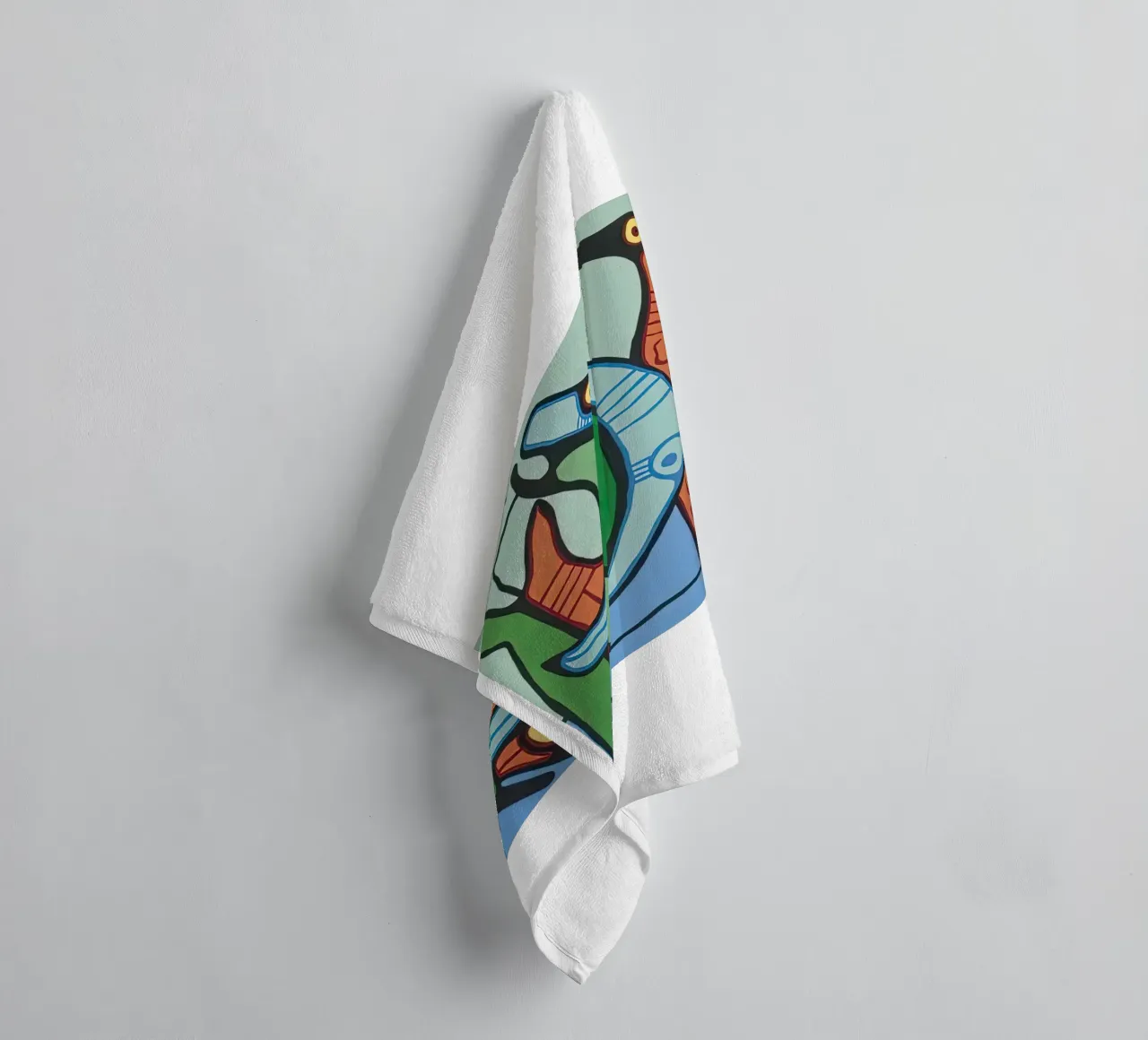 Mirarse los unos a los otros toalla de baño de ARTMAIACREATION