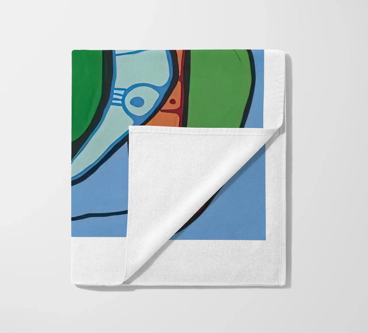 Guardarsi l'un l'altro telo mare da ARTMAIACREATION