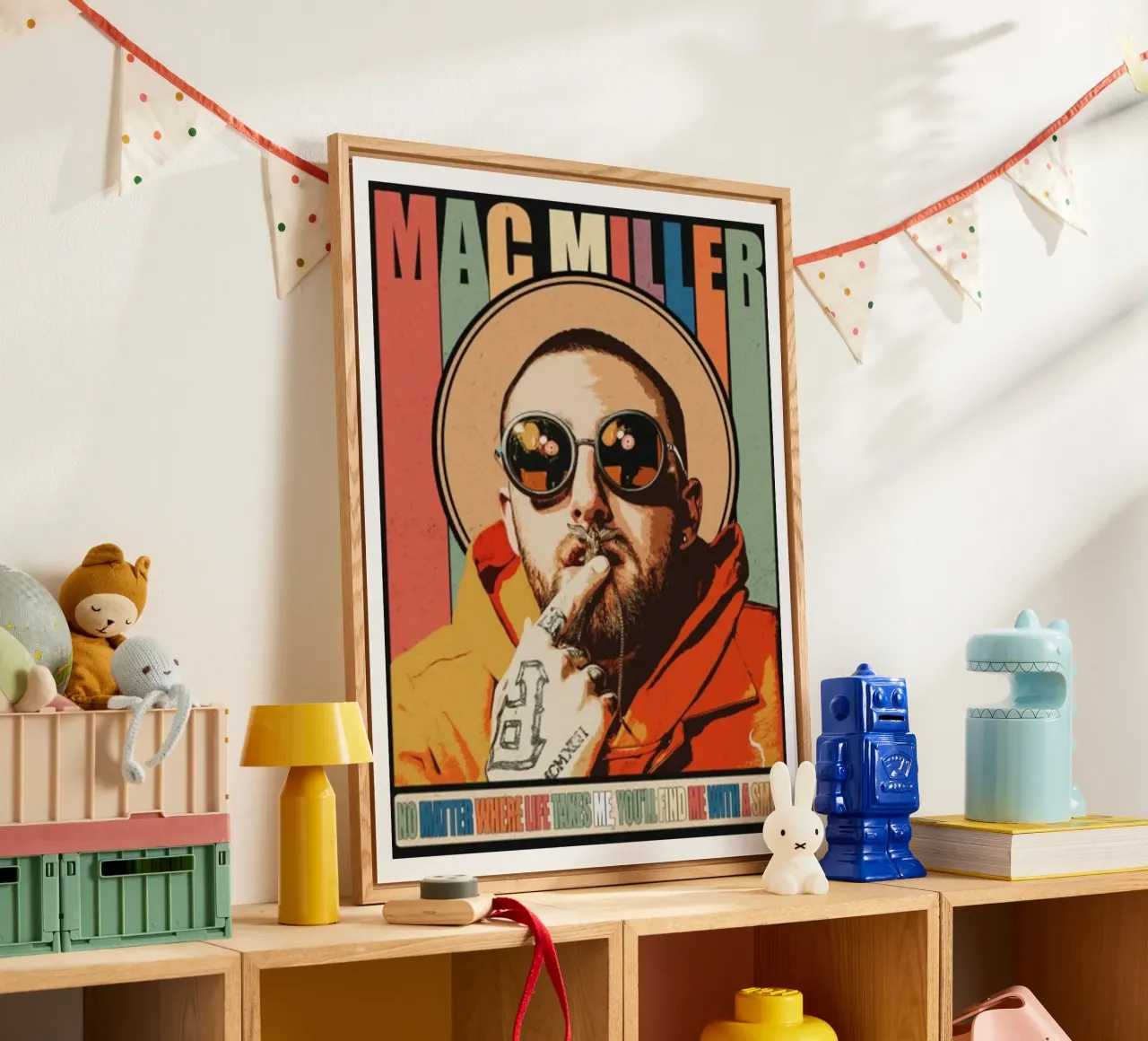 Diversión al estilo Mac Miller metacrilato de softseilish