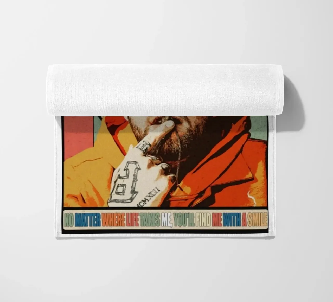 Fun Mac Miller Style beach towel by softseilish