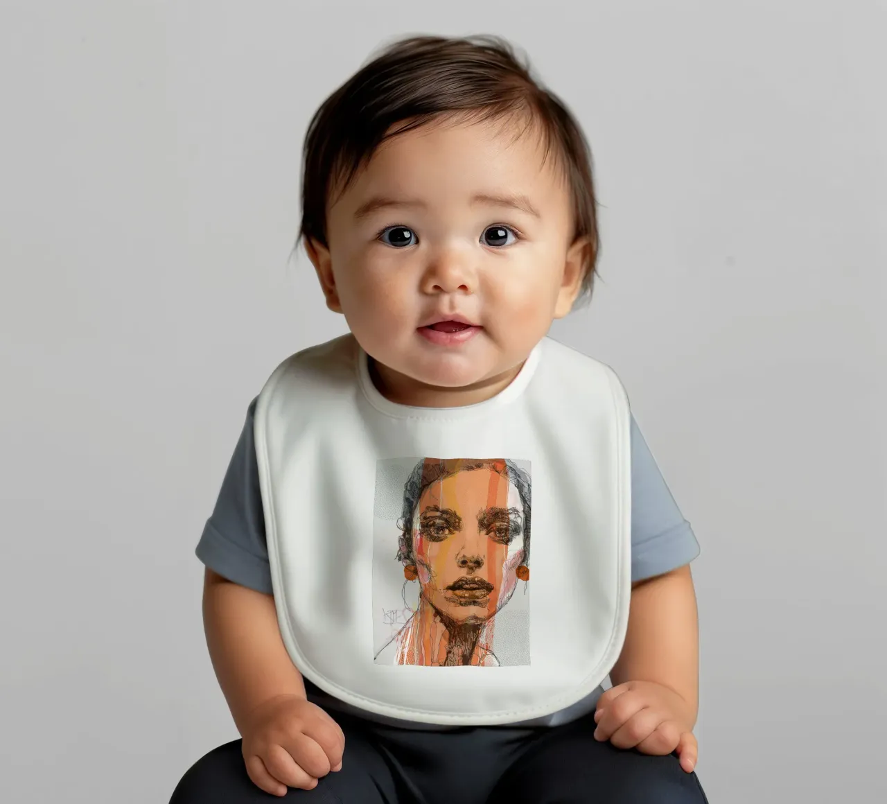 orange bavaglino da Giulio Iurissevich