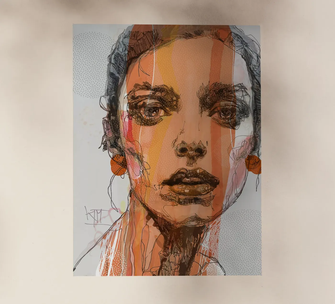 orange pellicola backlit da Giulio Iurissevich