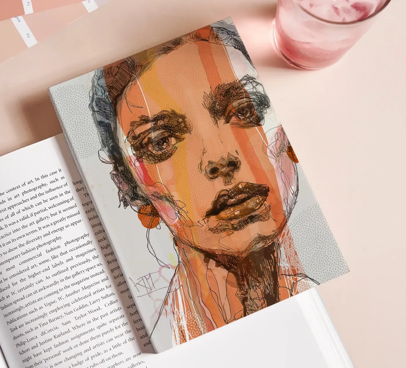 orange notebook by Giulio Iurissevich