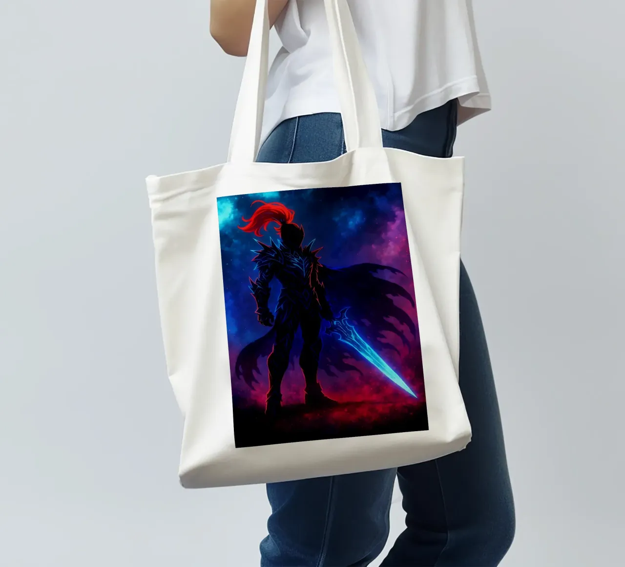 Soul Of solo leveling Igris Solo borsa in juta da DGSoulheroes