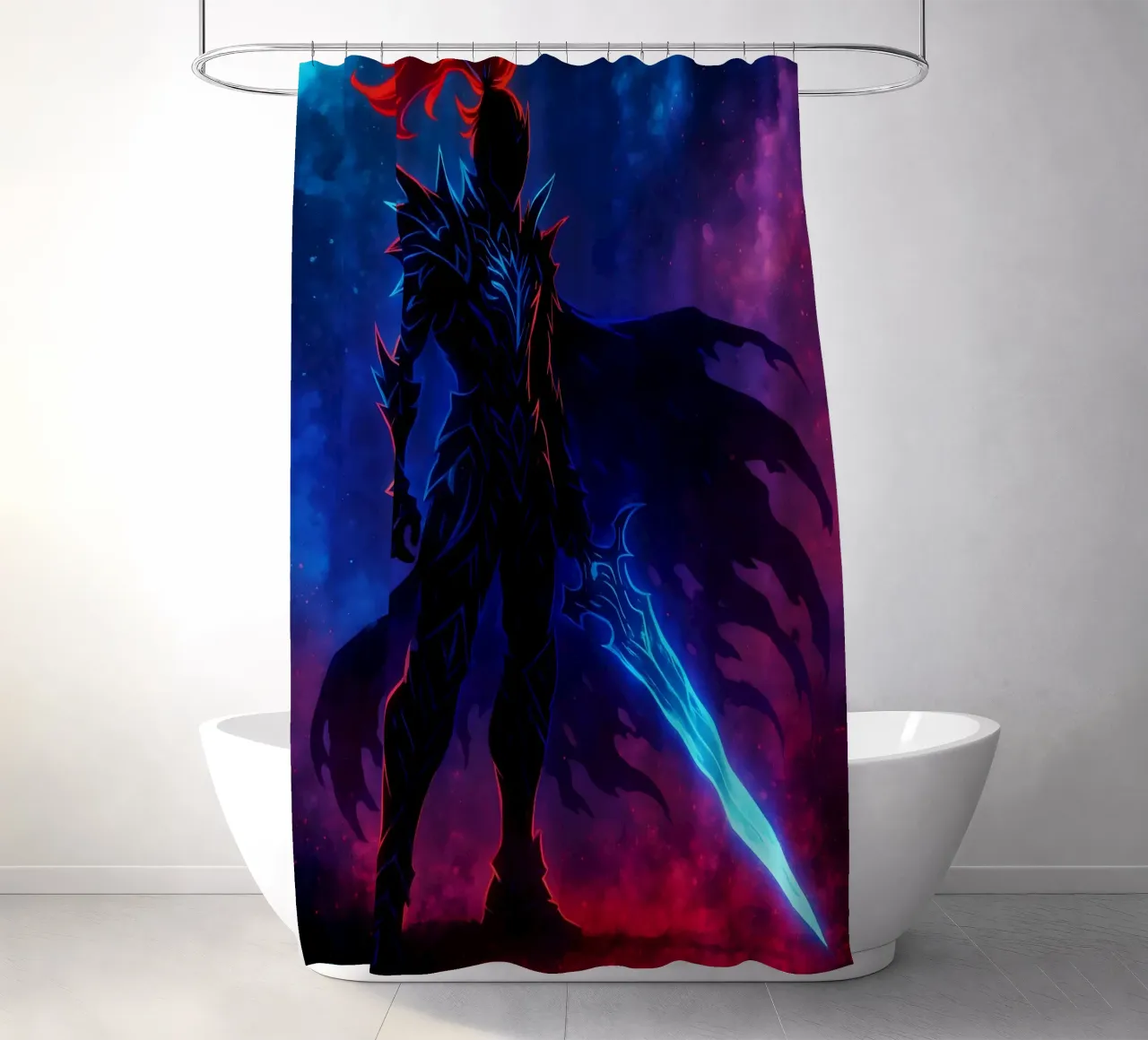 Soul Of solo leveling Igris Solo rideau de douche de DGSoulheroes