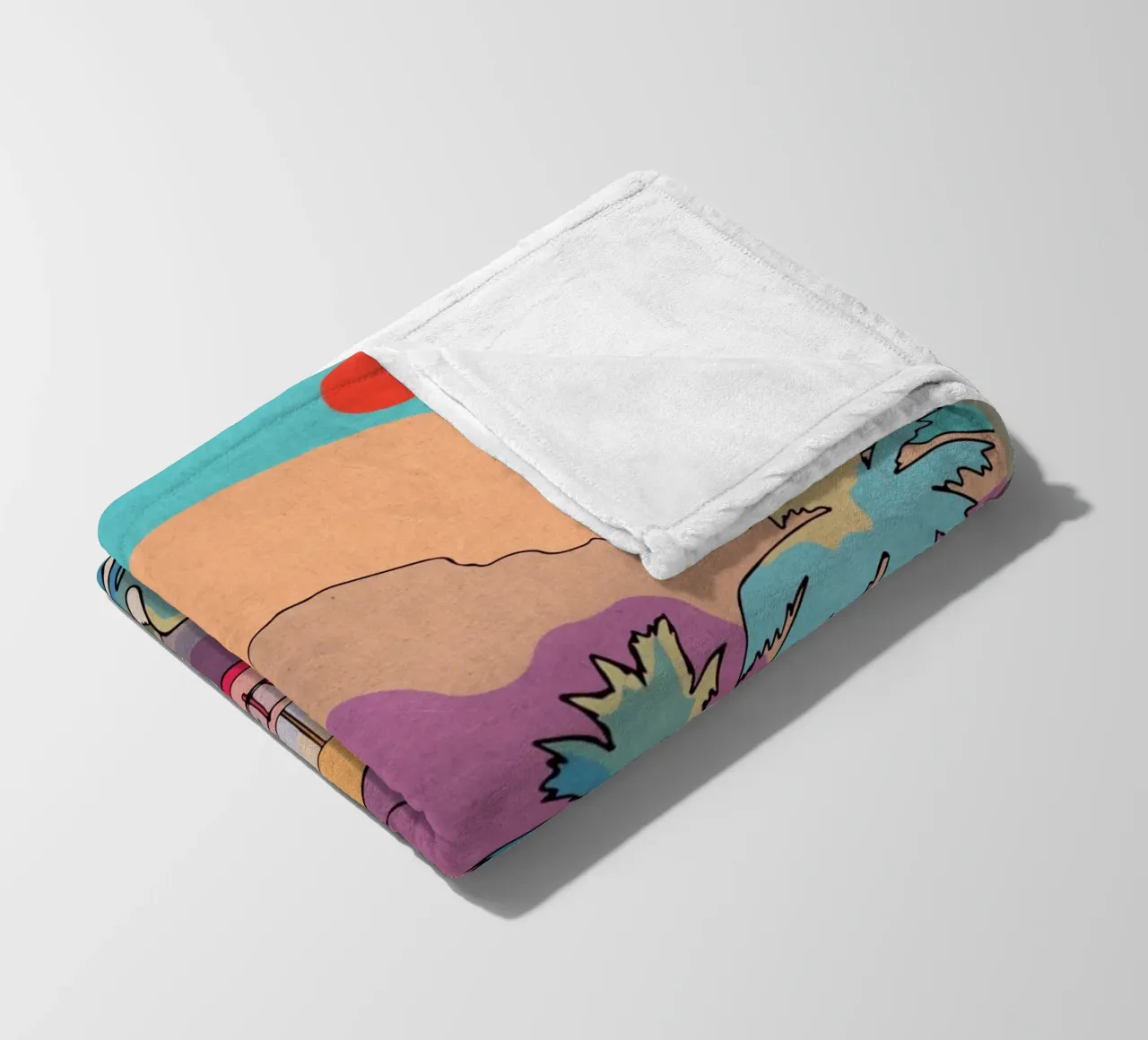 Viaggi in camper coperta in pile da Ashley Studio