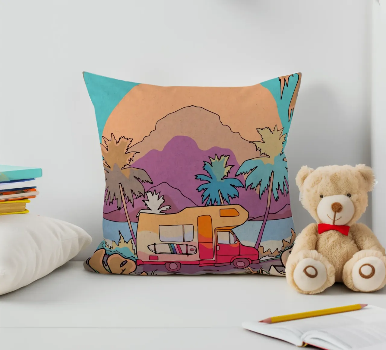 Viaggi in camper cuscino da Ashley Studio