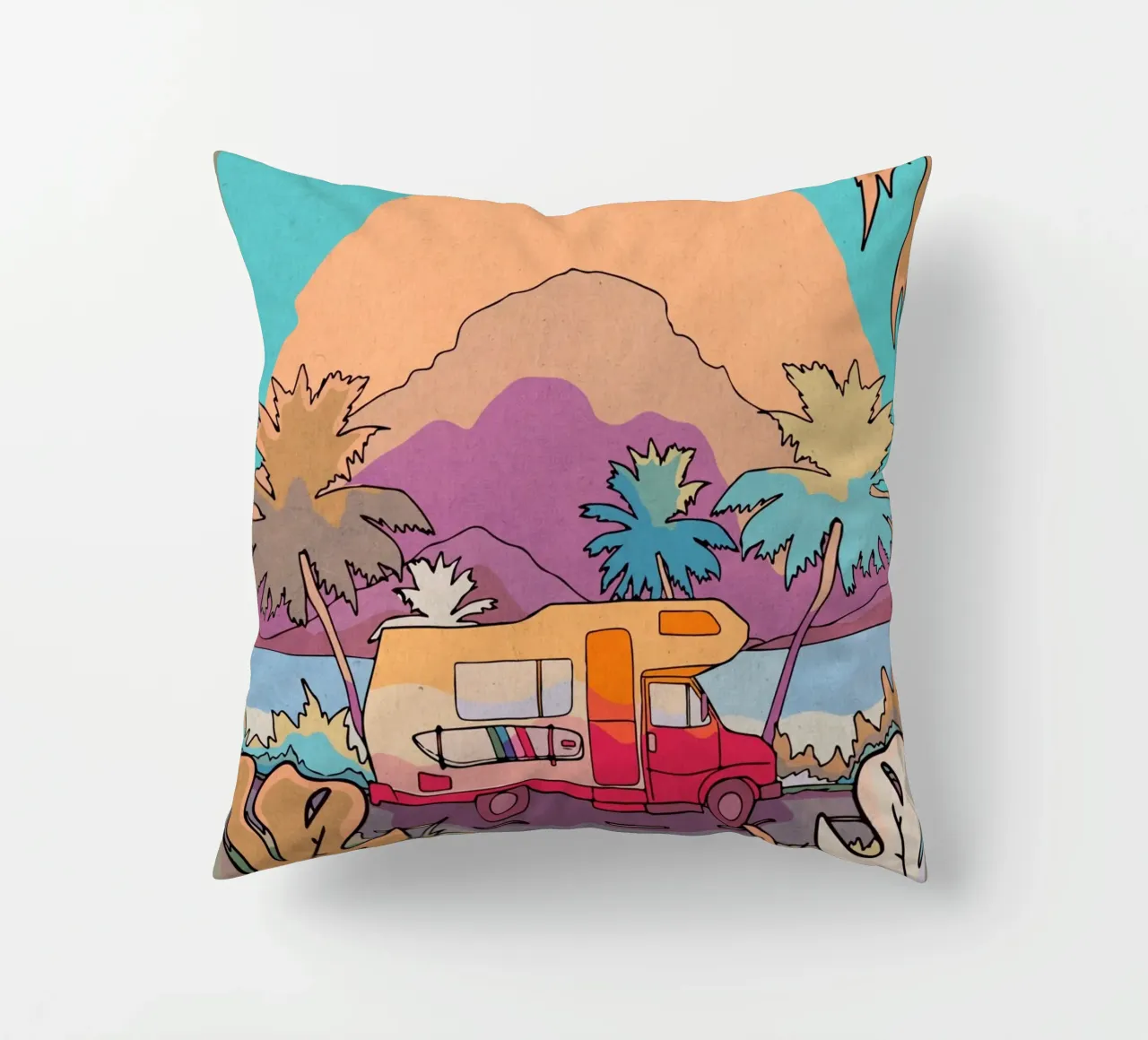 Viaggi in camper cuscino da Ashley Studio