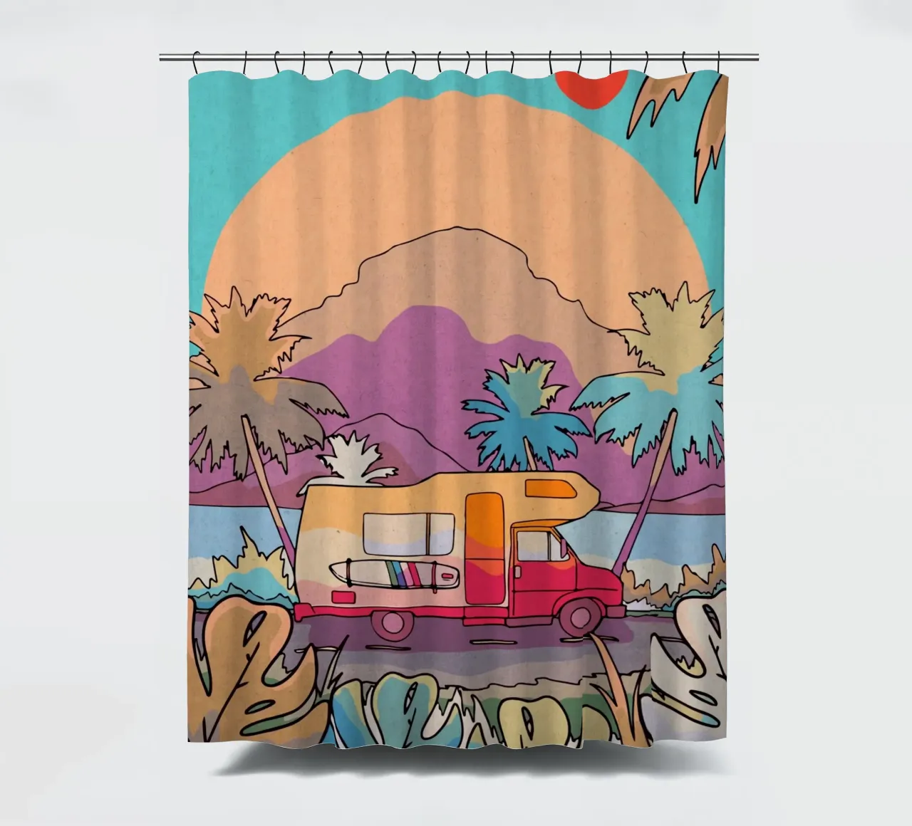 Viaggi in camper tenda da doccia da Ashley Studio