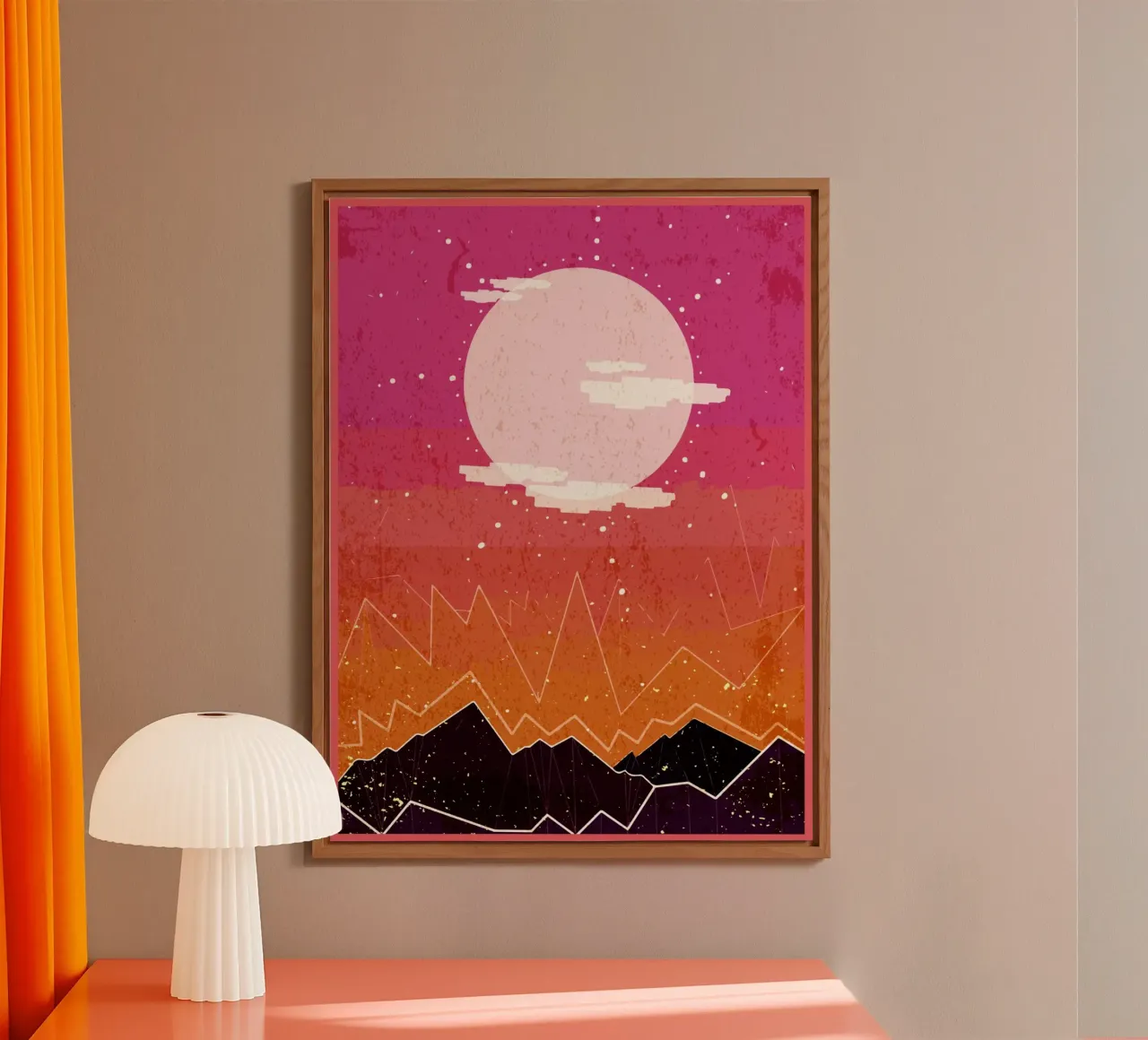Constellationscape alu-dibond by Ashley Studio