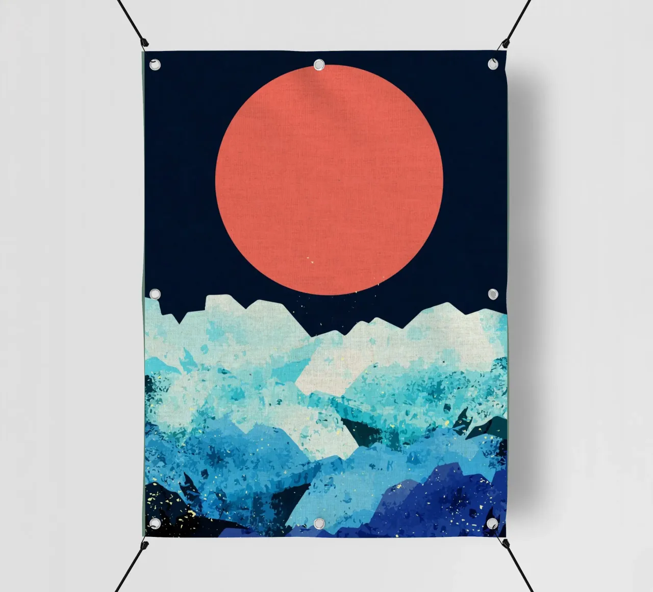 Un mare freddo di primavera telo in pvc da Ashley Studio