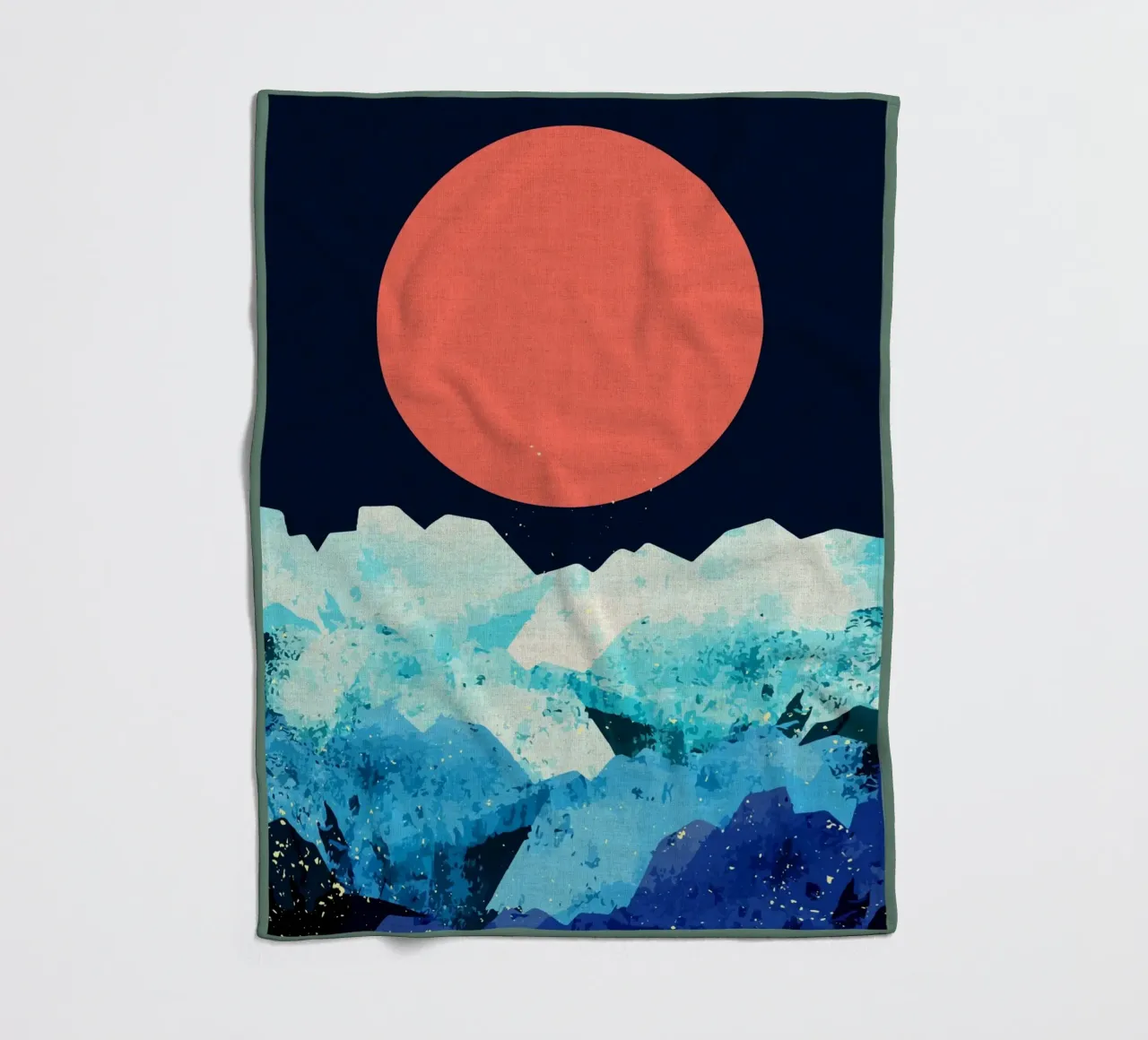 Un mare freddo di primavera coperta in pile da Ashley Studio