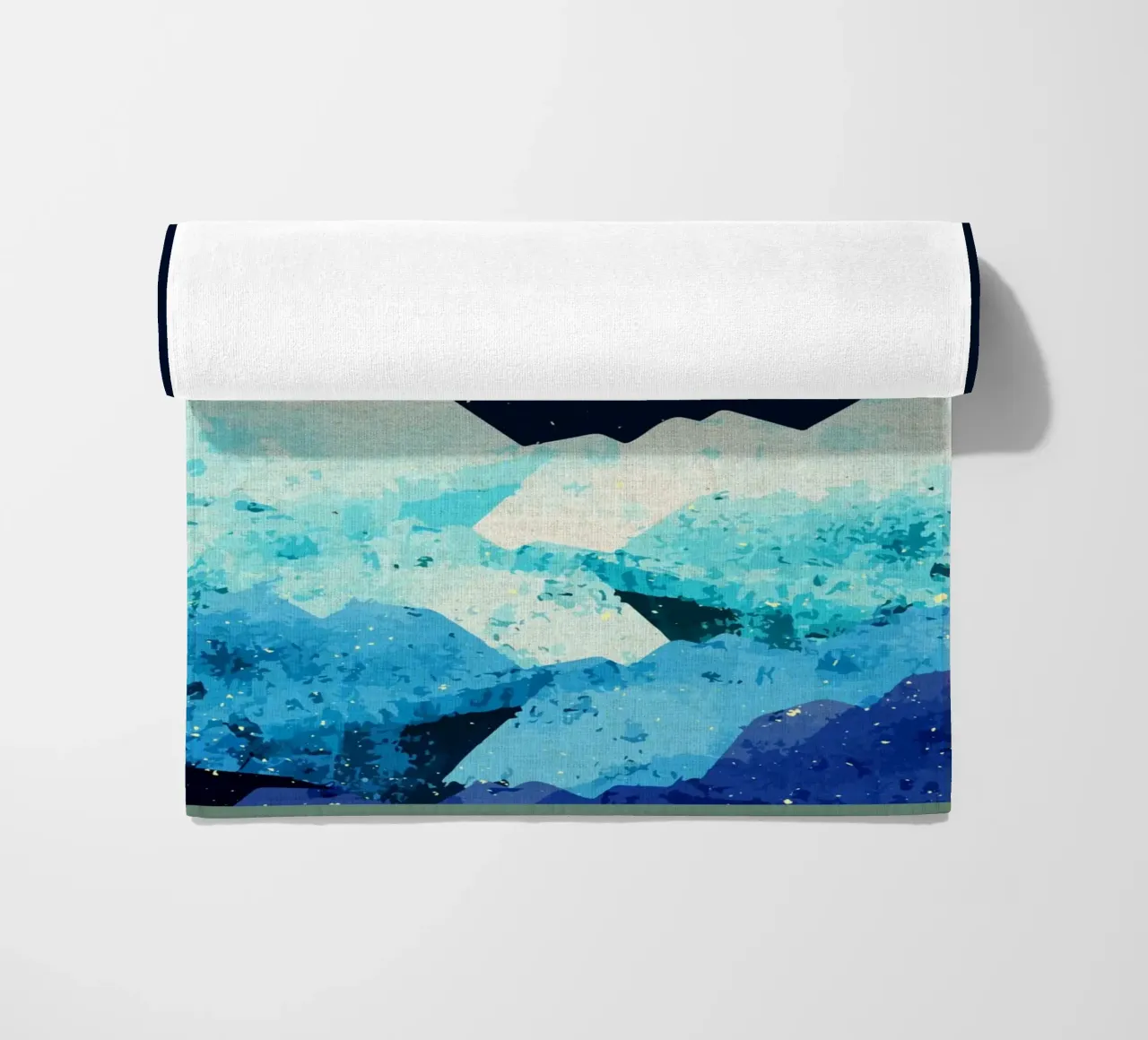 Un mare freddo di primavera telo mare da Ashley Studio