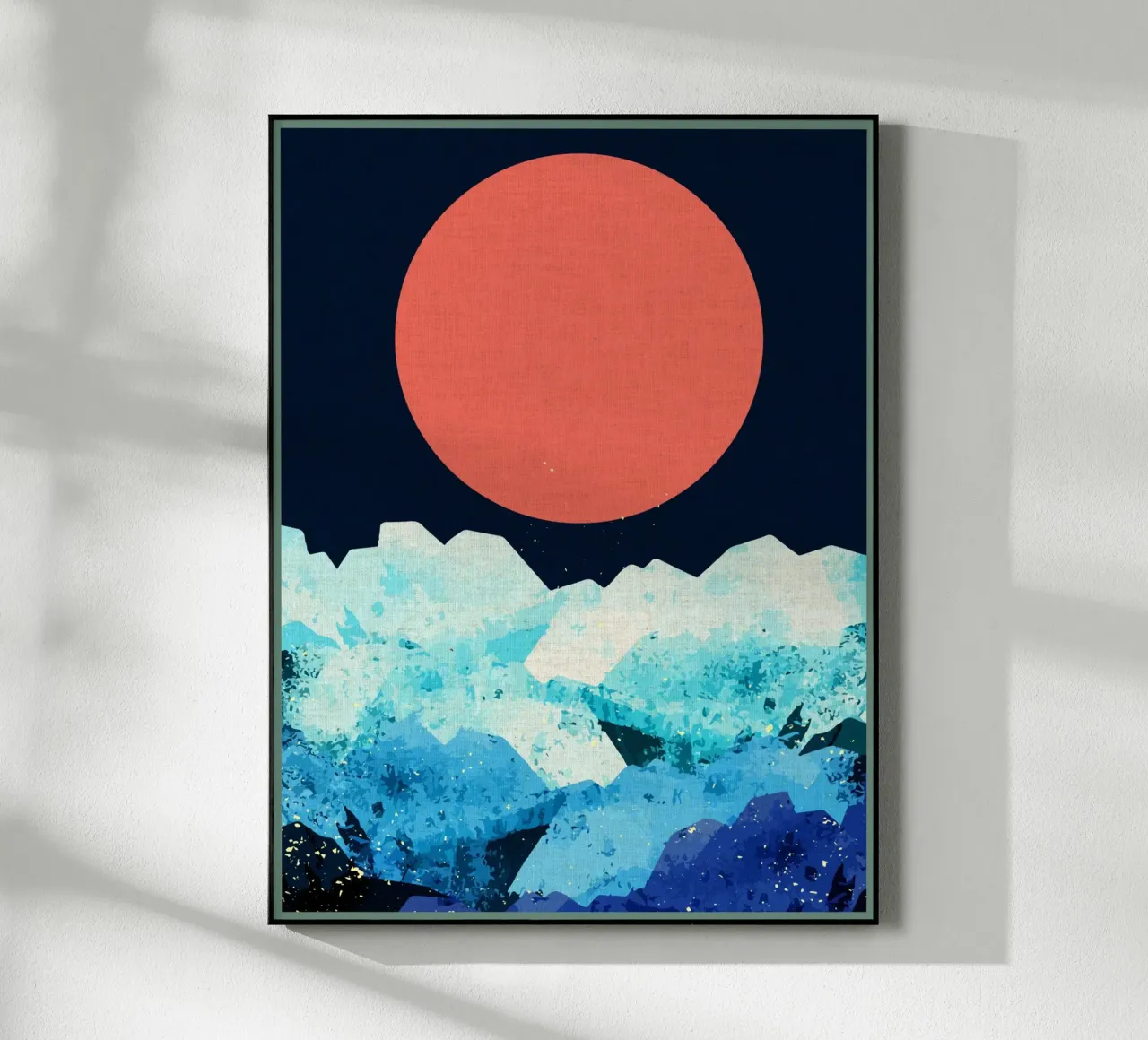 Un mare freddo di primavera plexiglass da Ashley Studio