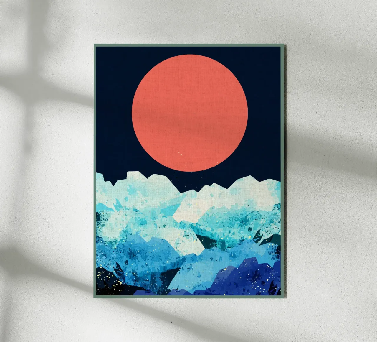 Un mare freddo di primavera alluminio dibond da Ashley Studio