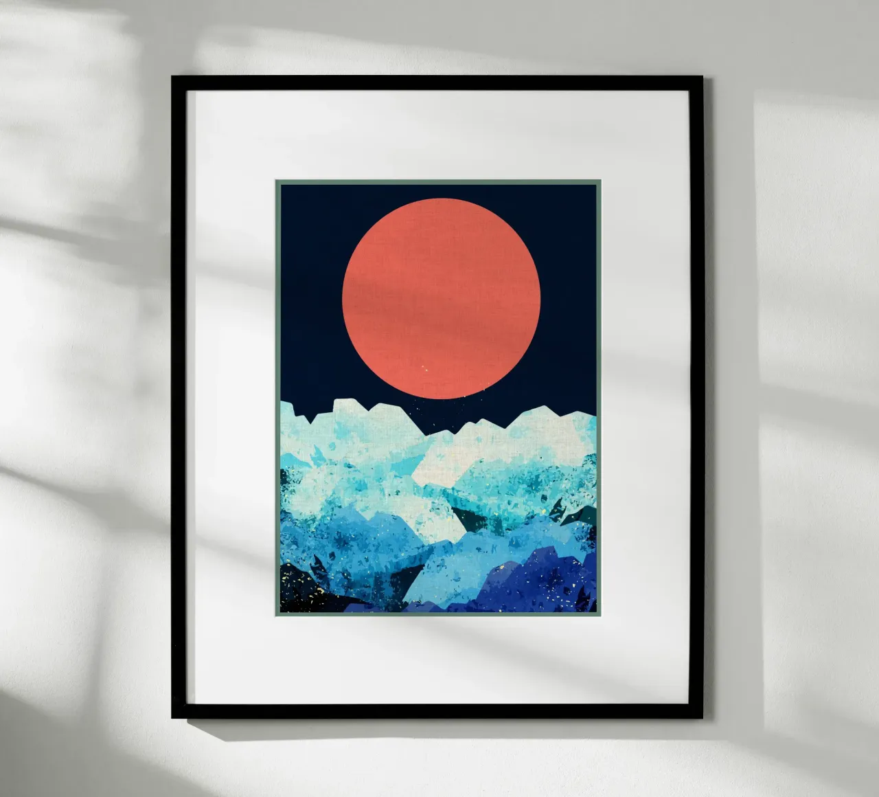 Un mare freddo di primavera carta hahnemühle da Ashley Studio