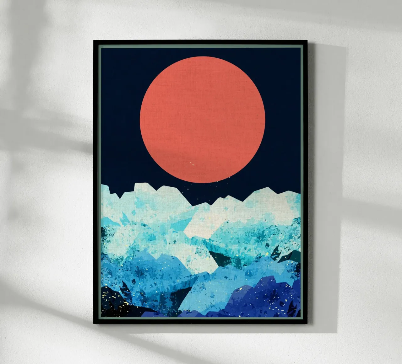 Un mare freddo di primavera carta hahnemühle da Ashley Studio