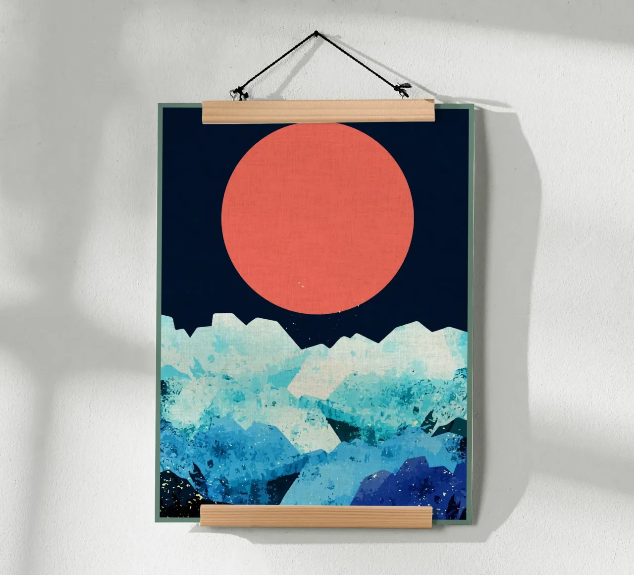 Un mare freddo di primavera carta hahnemühle da Ashley Studio