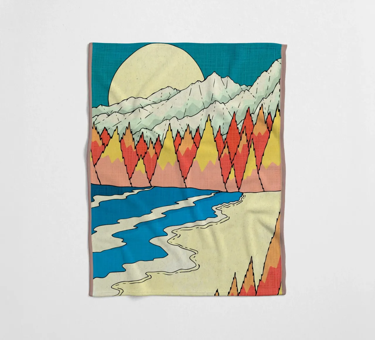 Spiaggia di montagna coperta in pile da GaryStudio