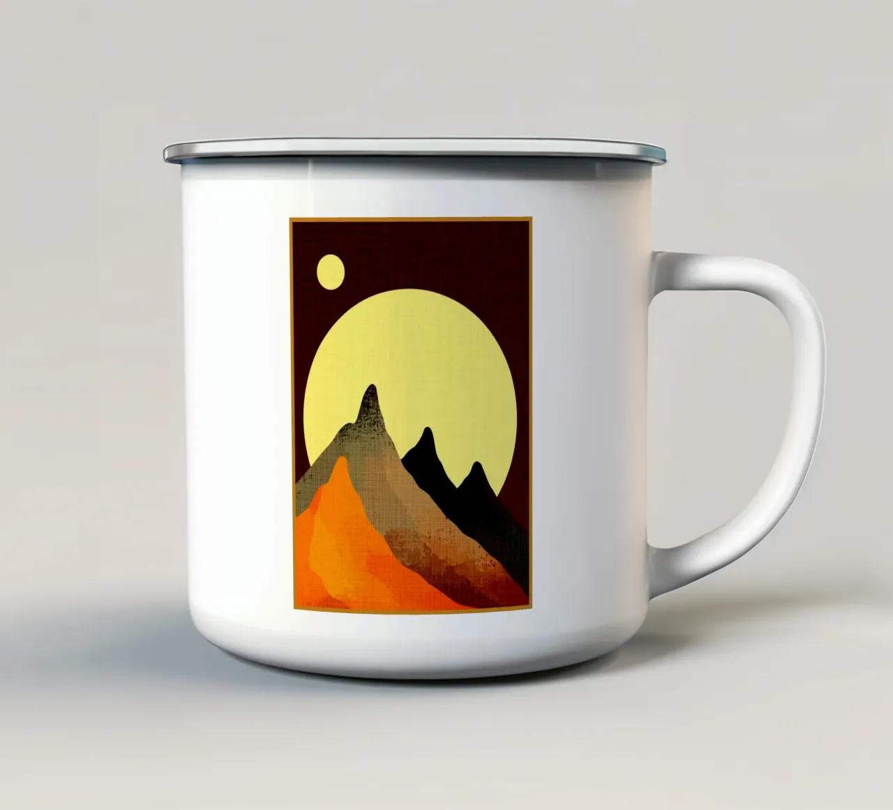 Cime d'autunno tazza in smalto da GaryStudio