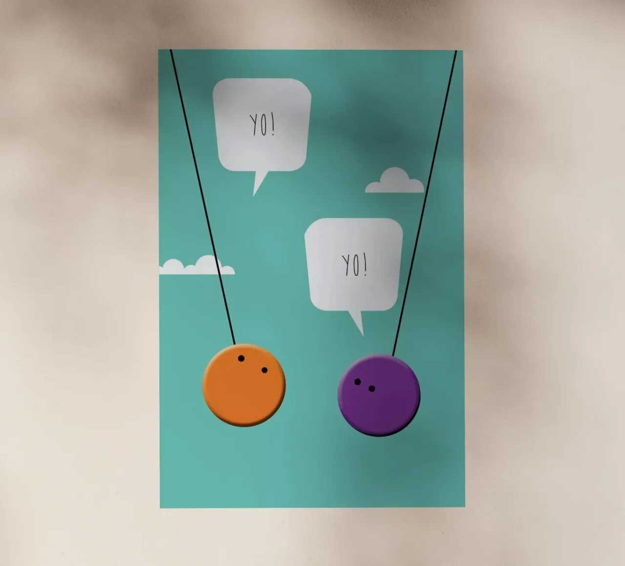 YoYo pellicola backlit da Trabolt Design