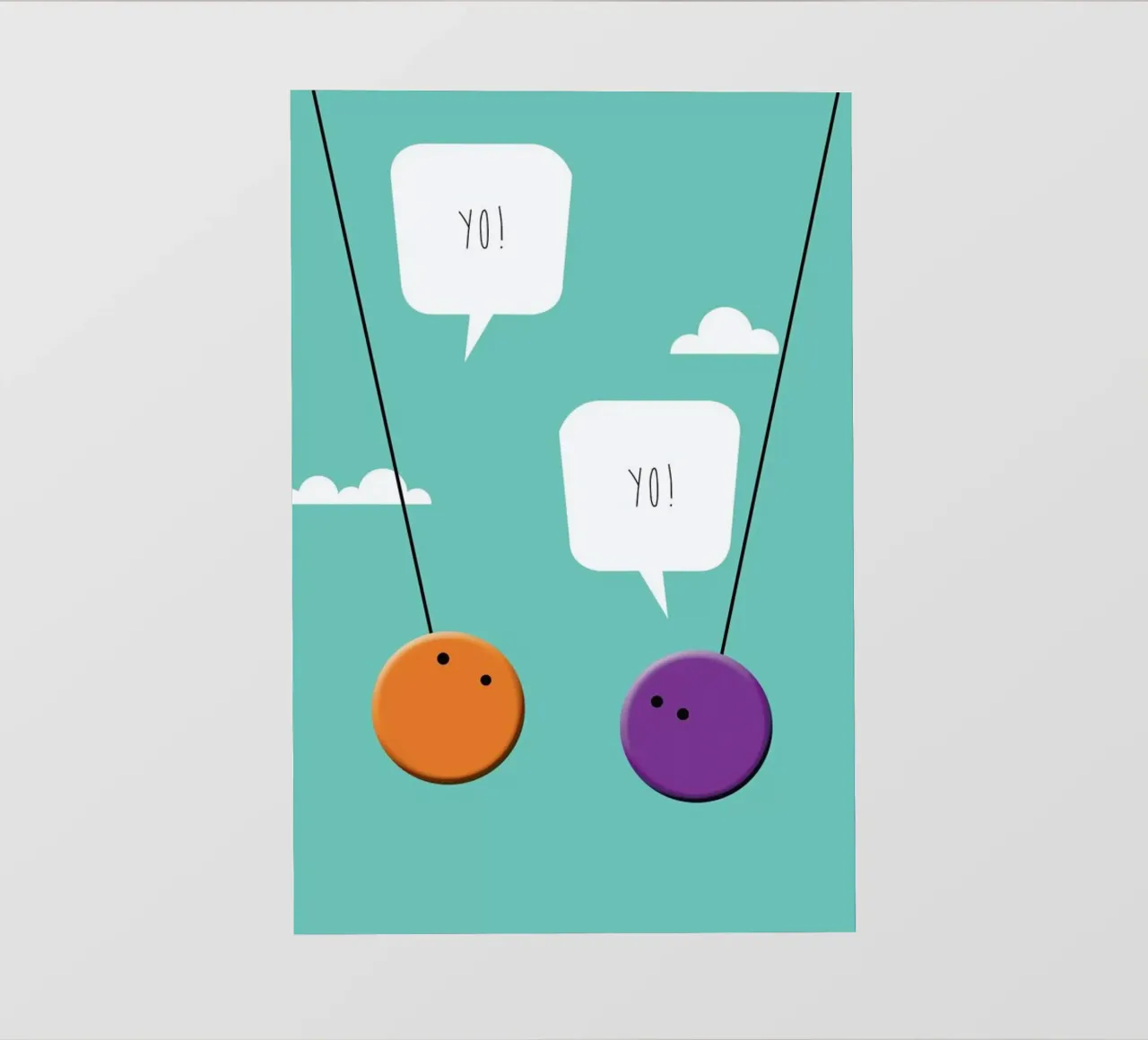 YoYo pellicola backlit da Trabolt Design