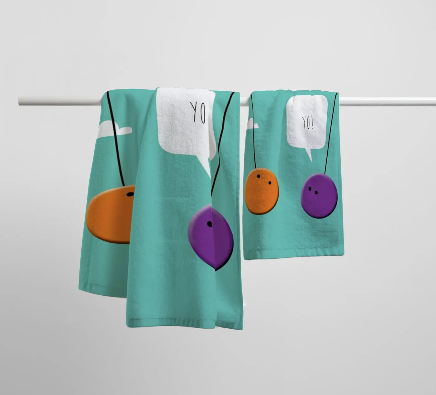 YoYo towel by Trabolt Design