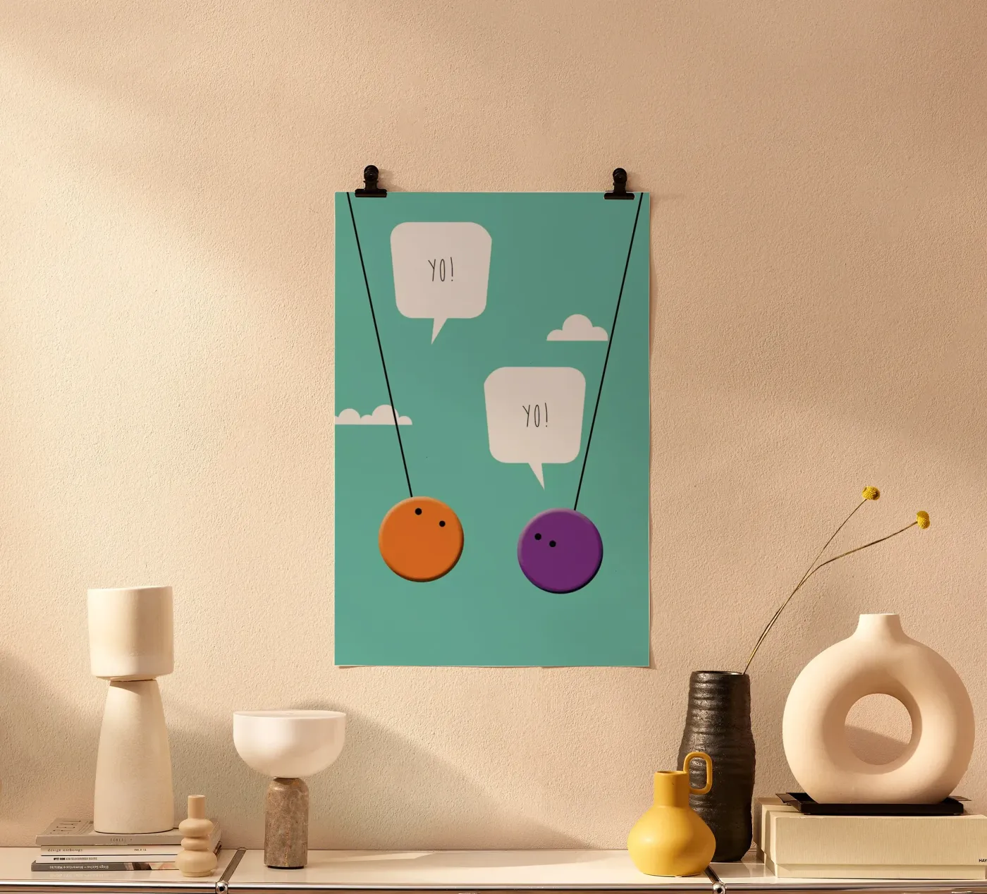 YoYo Poster von Trabolt Design