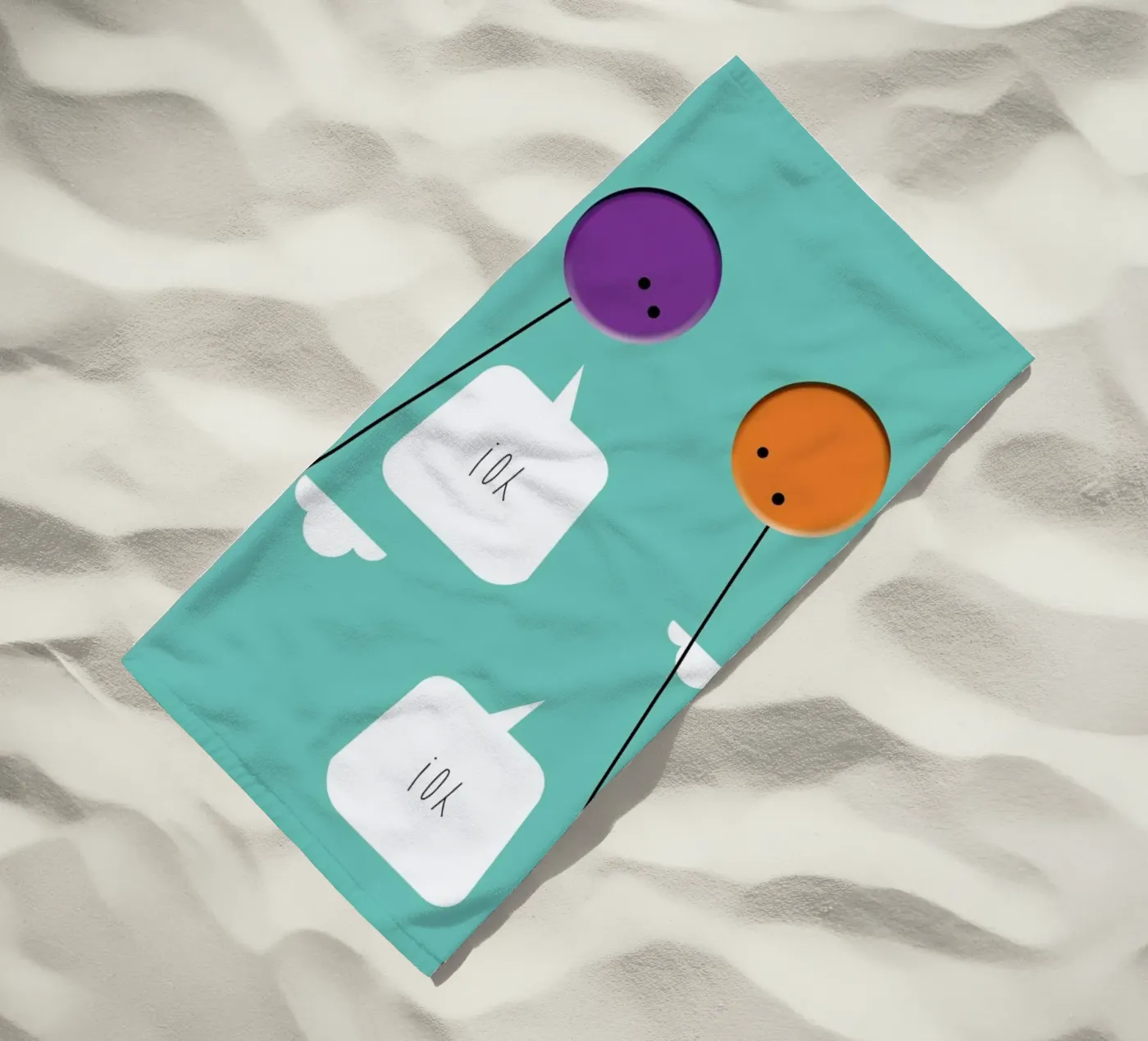 YoYo strandhanddoek van Trabolt Design