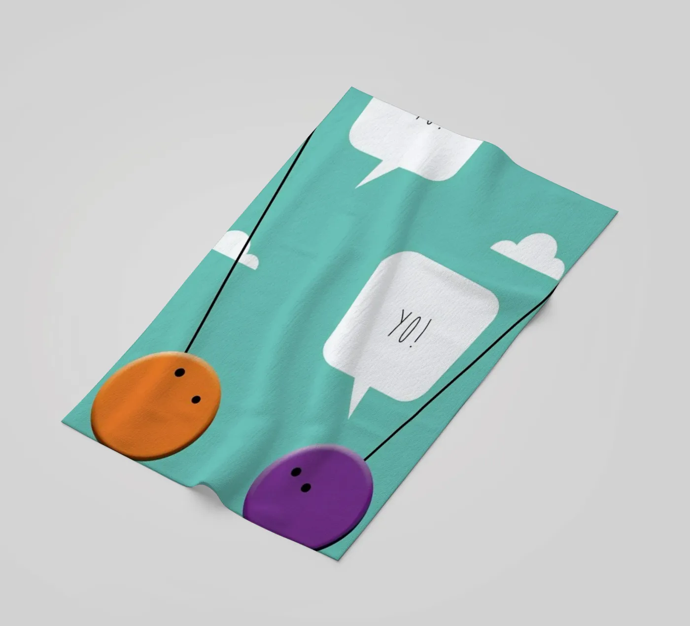 YoYo strandhanddoek van Trabolt Design