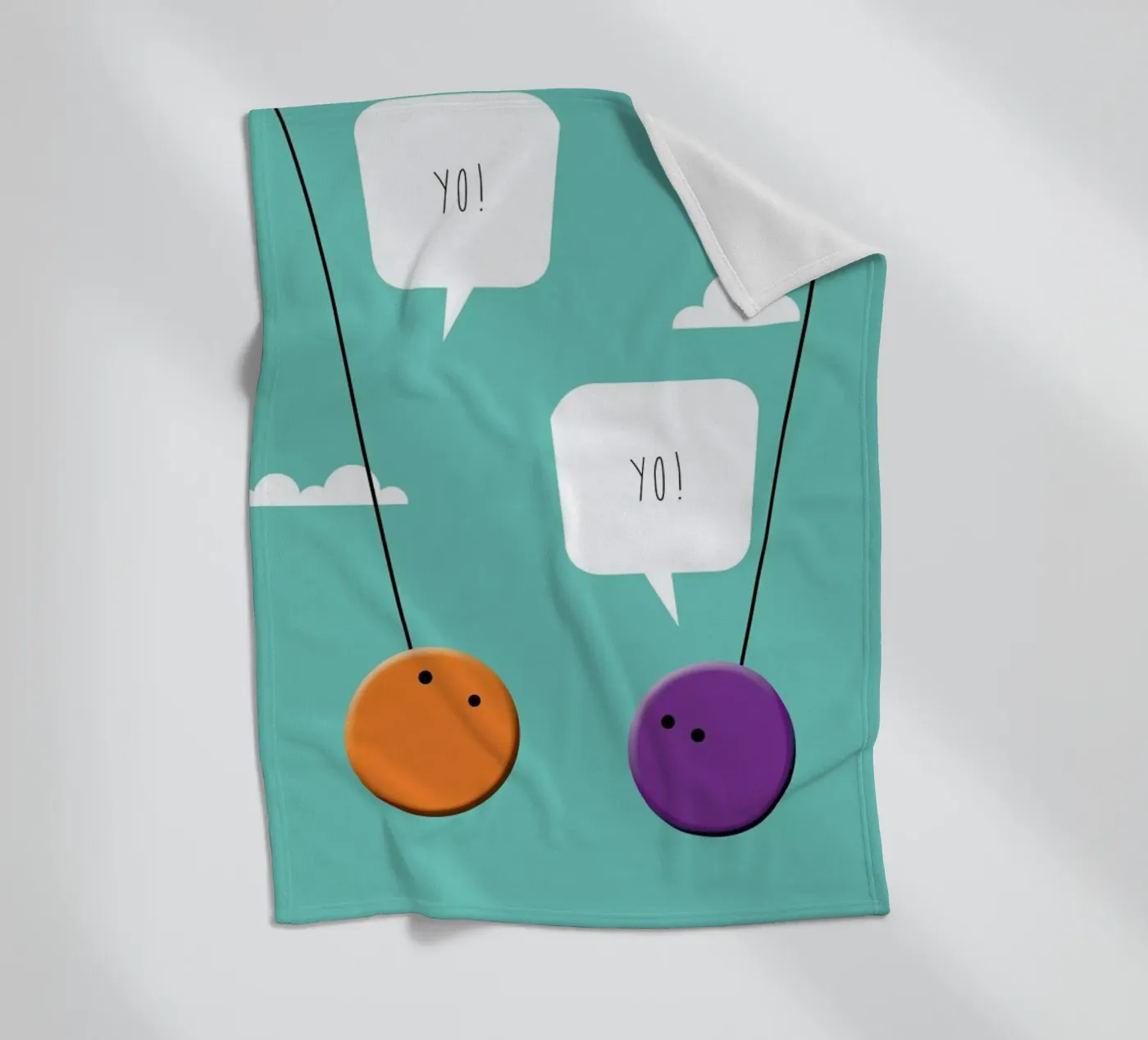 YoYo Fleecedecke von Trabolt Design