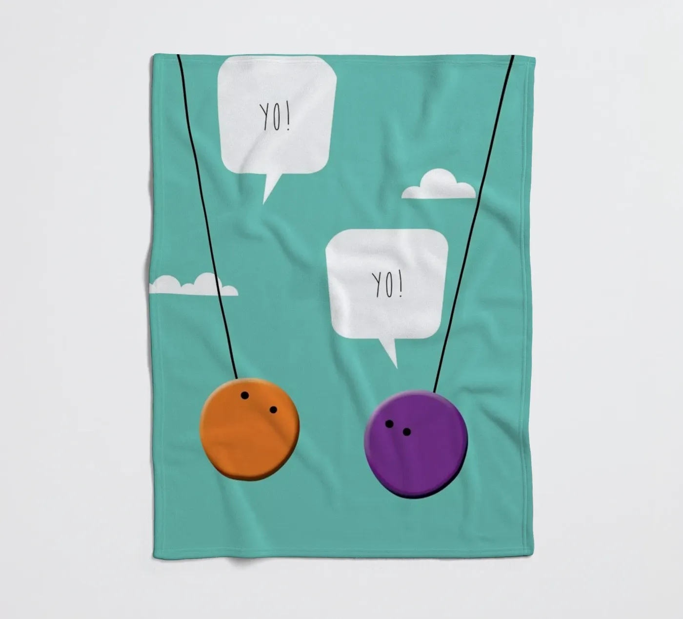 YoYo Fleecedecke von Trabolt Design