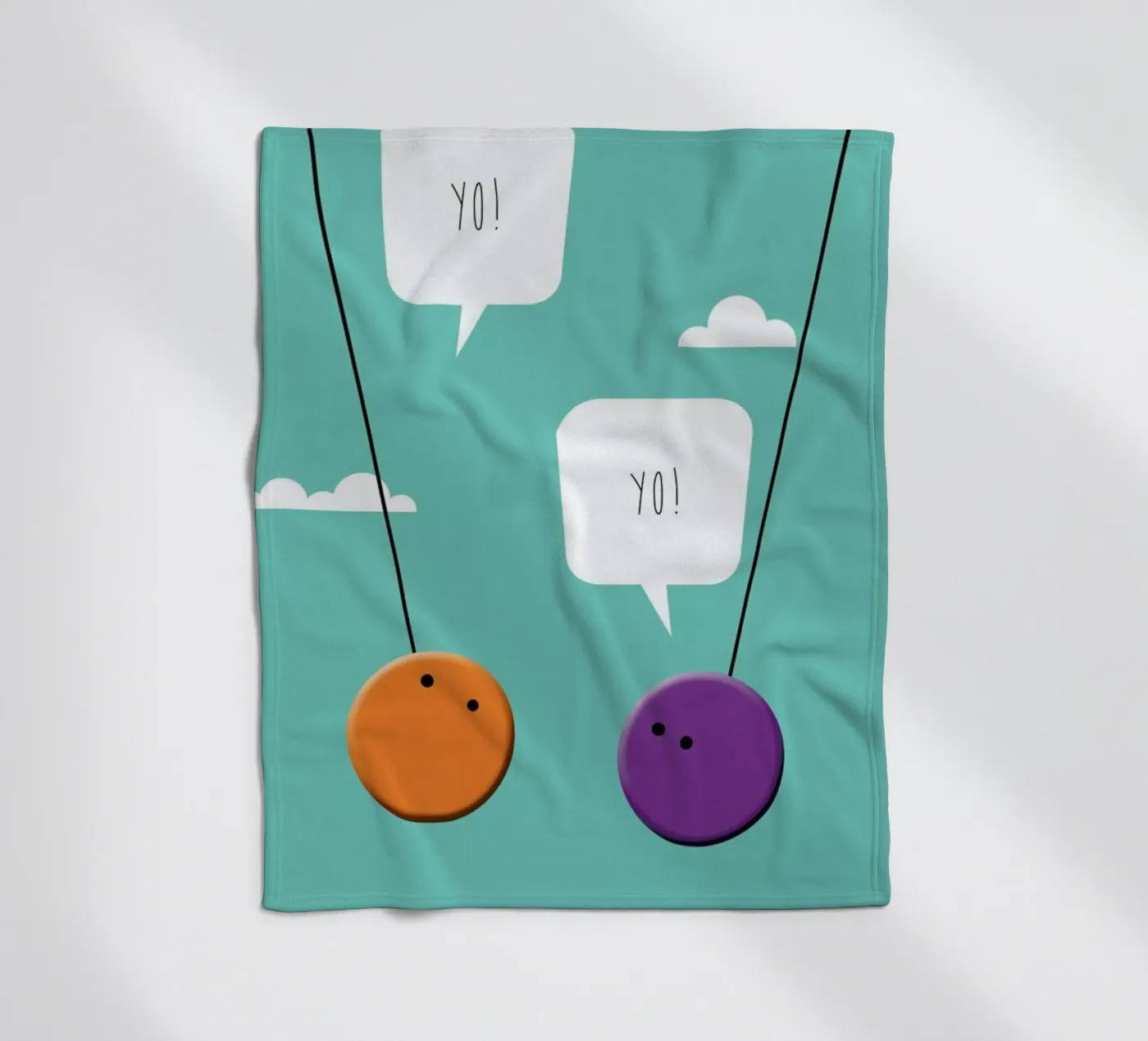 YoYo Fleecedecke von Trabolt Design